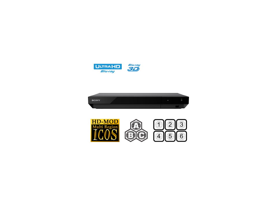 Multiregion Sony UBP-X700K